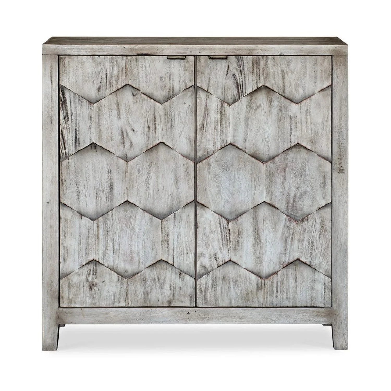 Luxury Modern Mahogany Wood 2-Door Cabinet European Style for Villa