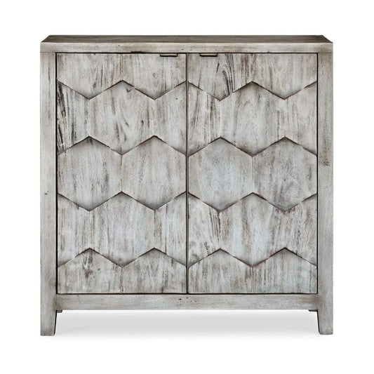 Luxury Modern Mahogany Wood 2-Door Cabinet European Style for Villa