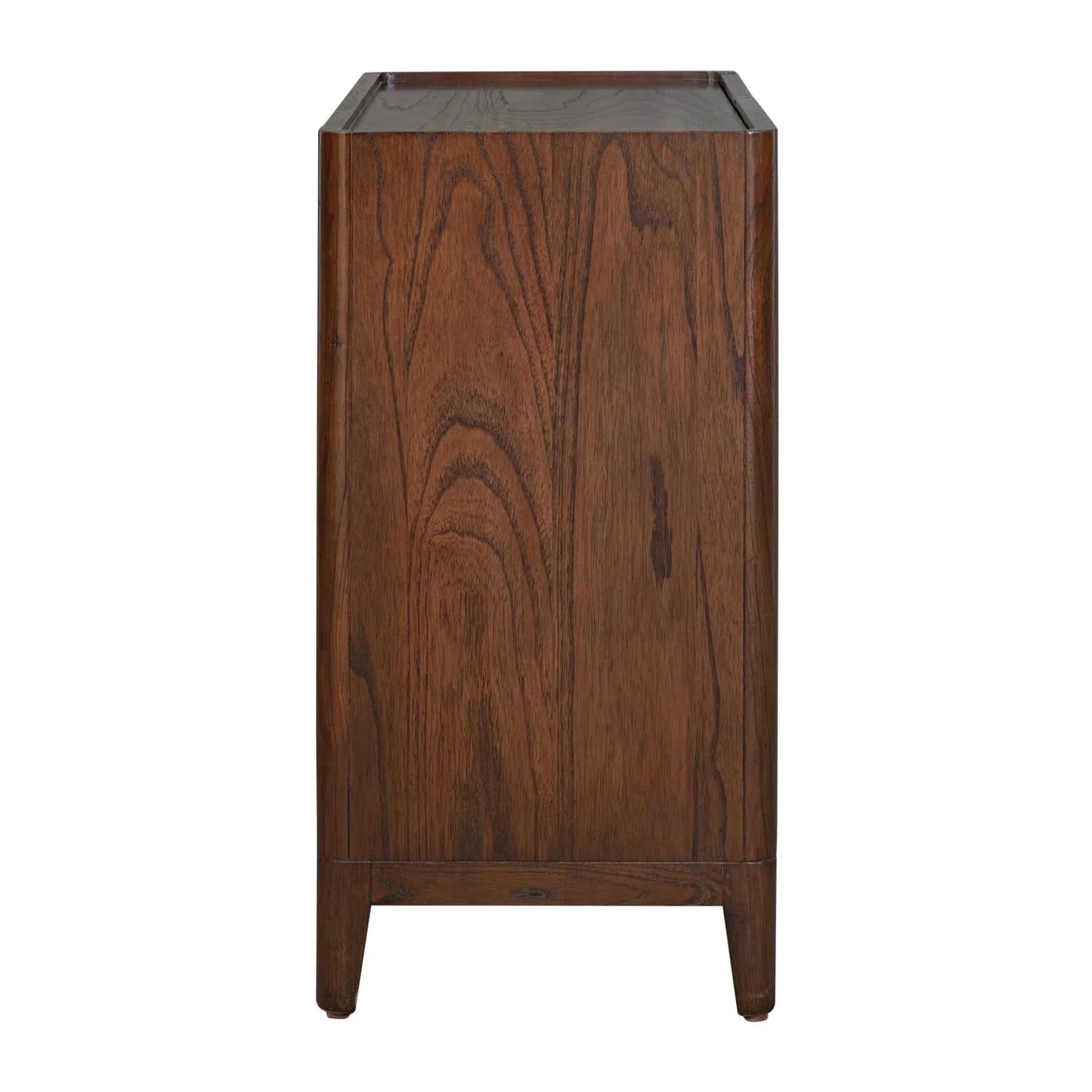 Luxury Modern Mahogany Wood 2-Door Cabinet European Style for Villa