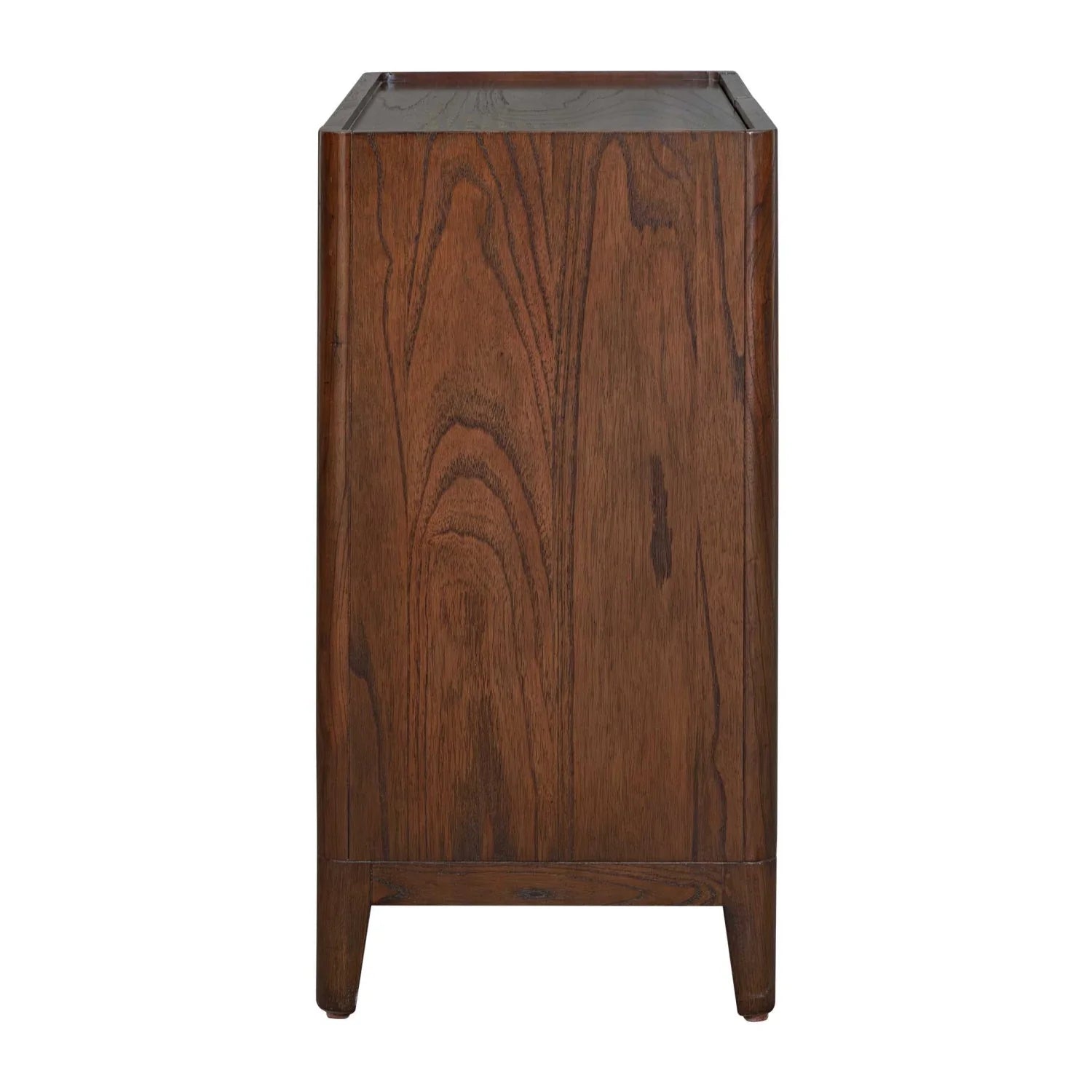 Luxury Modern Mahogany Wood 2-Door Cabinet European Style for Villa
