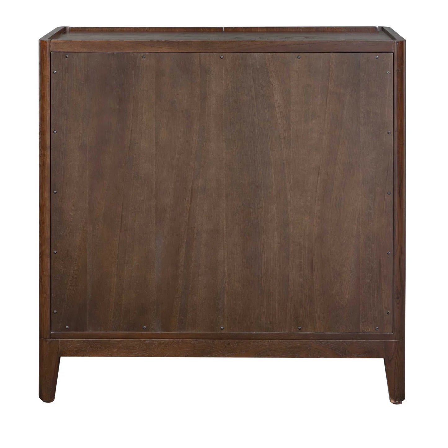 Luxury Modern Mahogany Wood 2-Door Cabinet European Style for Villa