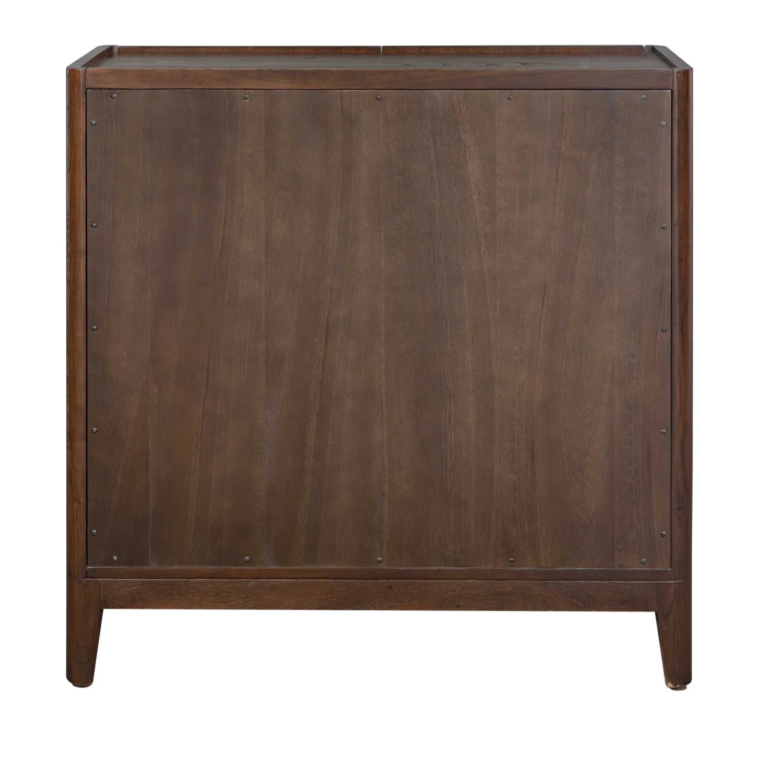Luxury Modern Mahogany Wood 2-Door Cabinet European Style for Villa