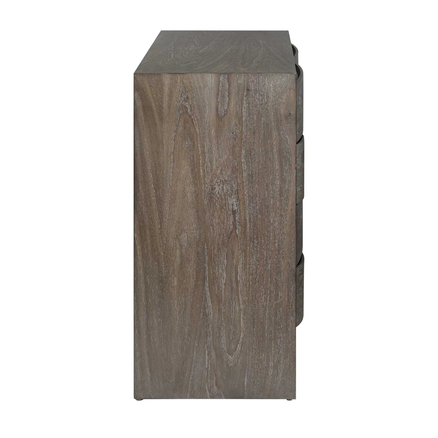 Luxury Modern Mahogany Wood 4-Drawer Chest European Style for Villa