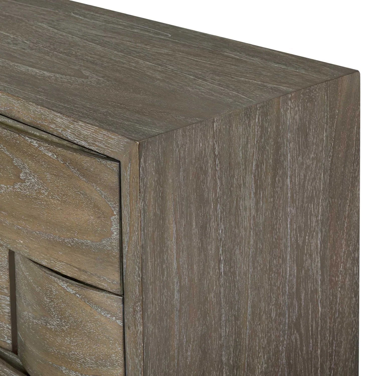 Luxury Modern Mahogany Wood 4-Drawer Chest European Style for Villa