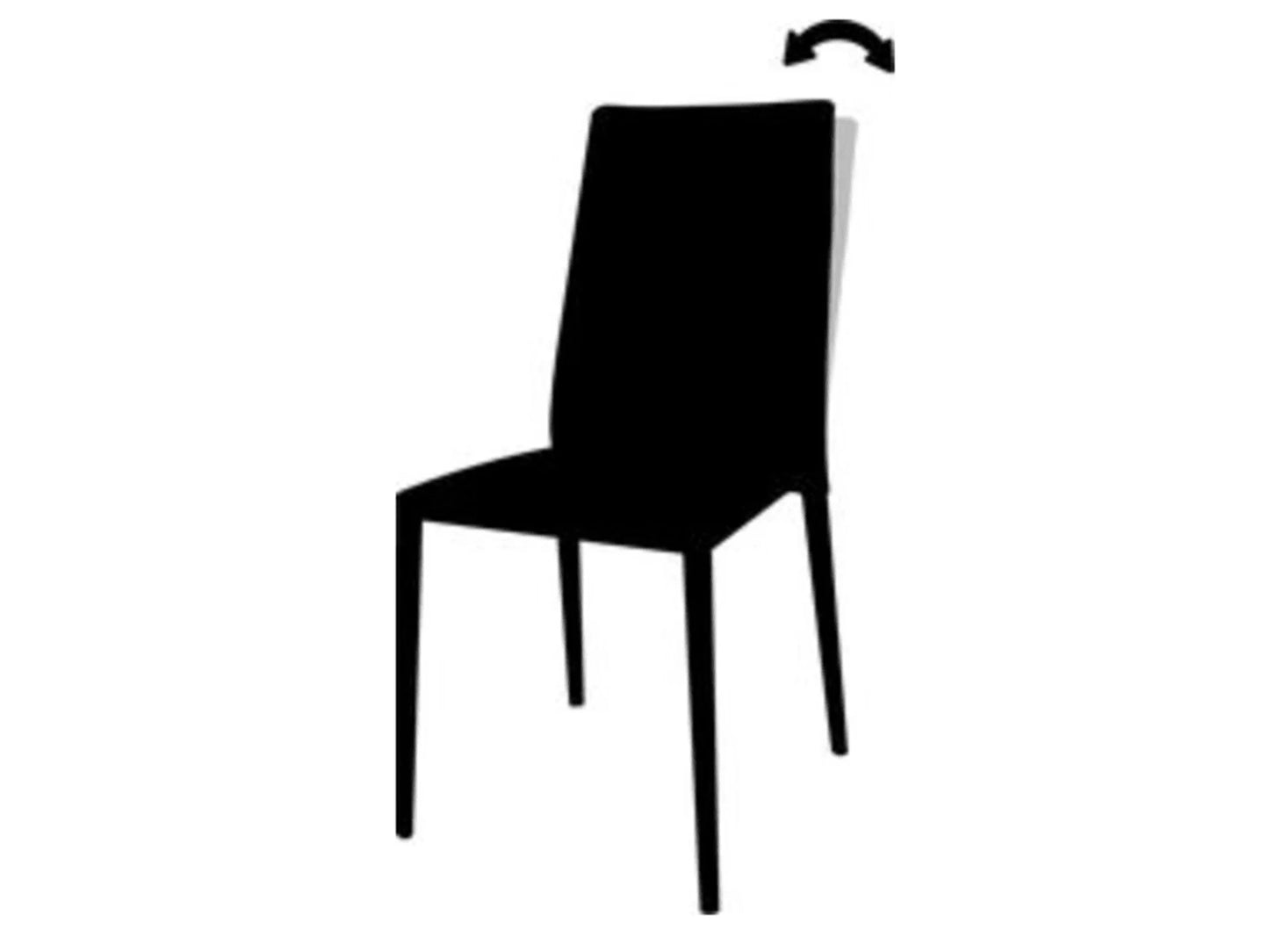 Luxury Modern Malik Flex Dining Chair European Style for Villa