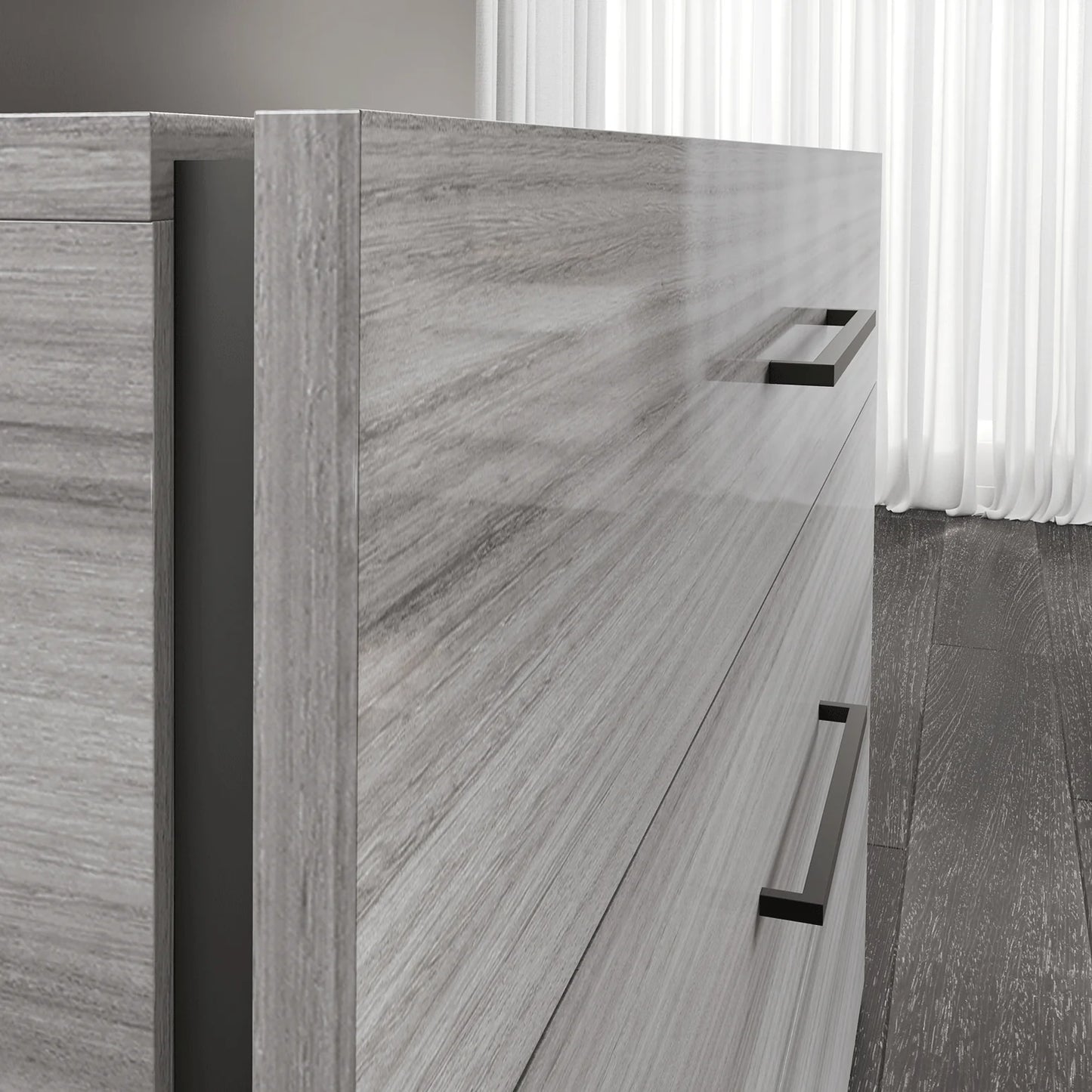 Luxury Modern Malta Bedroom Collection European Style for Villa