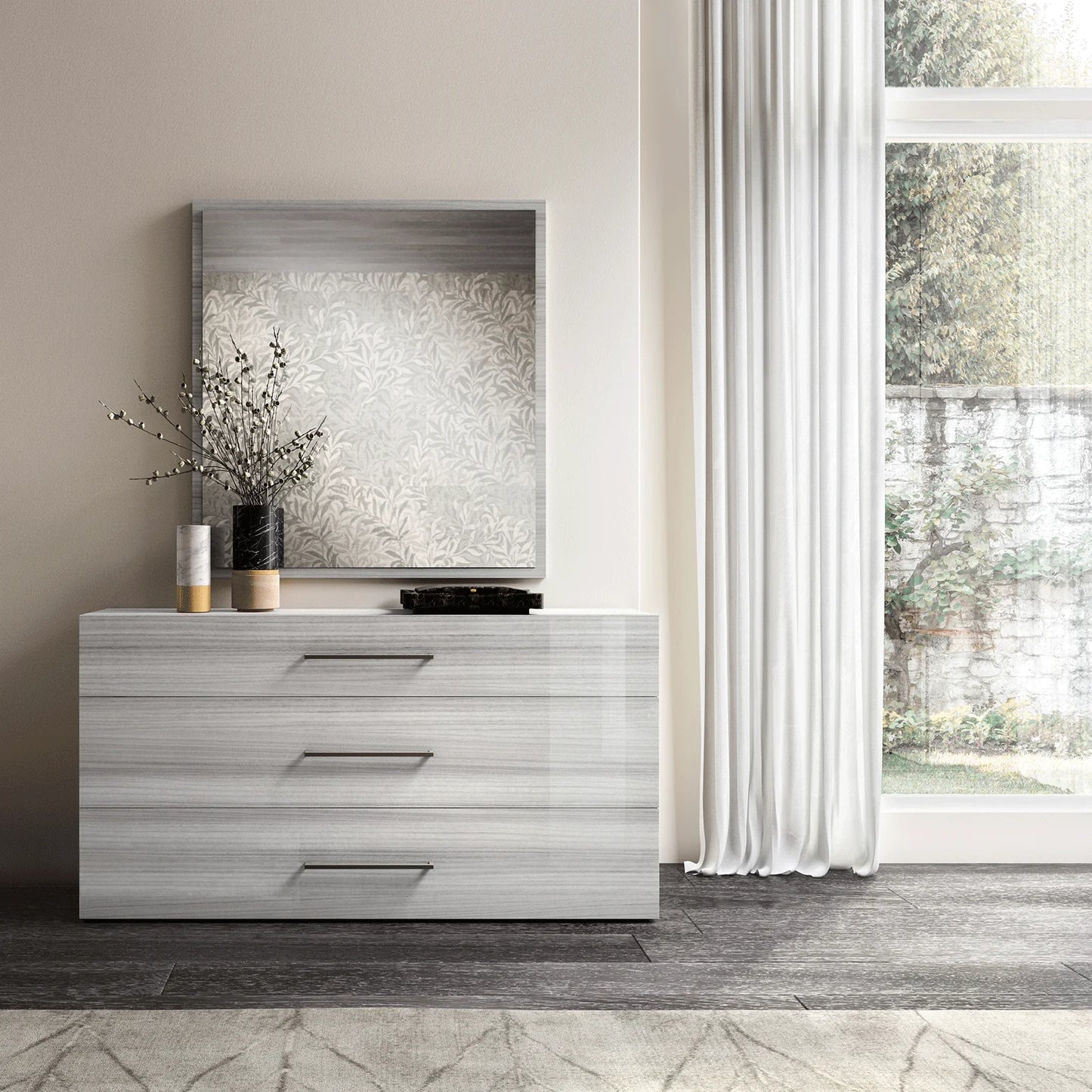 Luxury Modern Malta Bedroom Collection European Style for Villa
