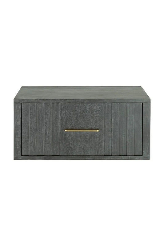 Luxury Modern Manchester 1-Drawer Nightstand European Style for Villa