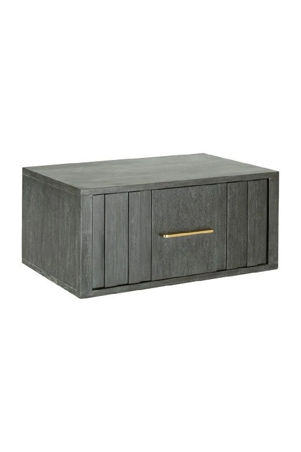 Luxury Modern Manchester 1-Drawer Nightstand European Style for Villa