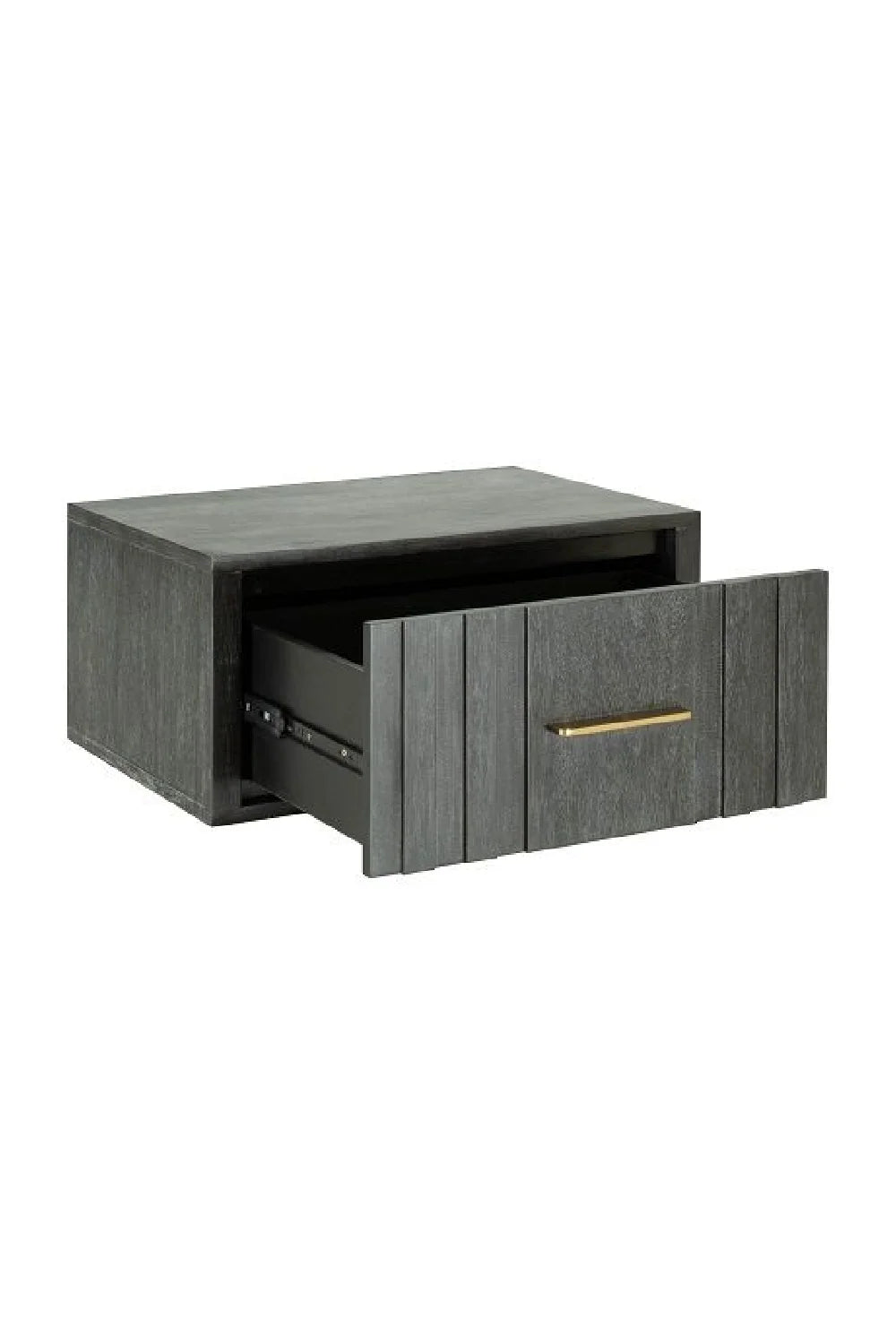 Luxury Modern Manchester 1-Drawer Nightstand European Style for Villa