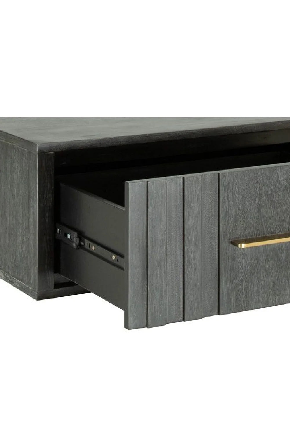 Luxury Modern Manchester 1-Drawer Nightstand European Style for Villa