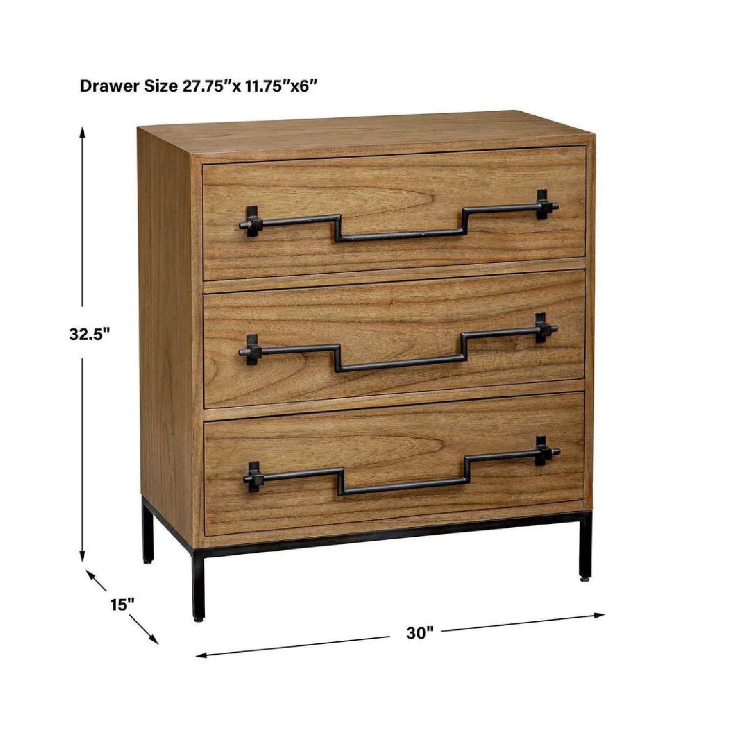 Luxury Modern Mango Wood Chest European Style for Villa