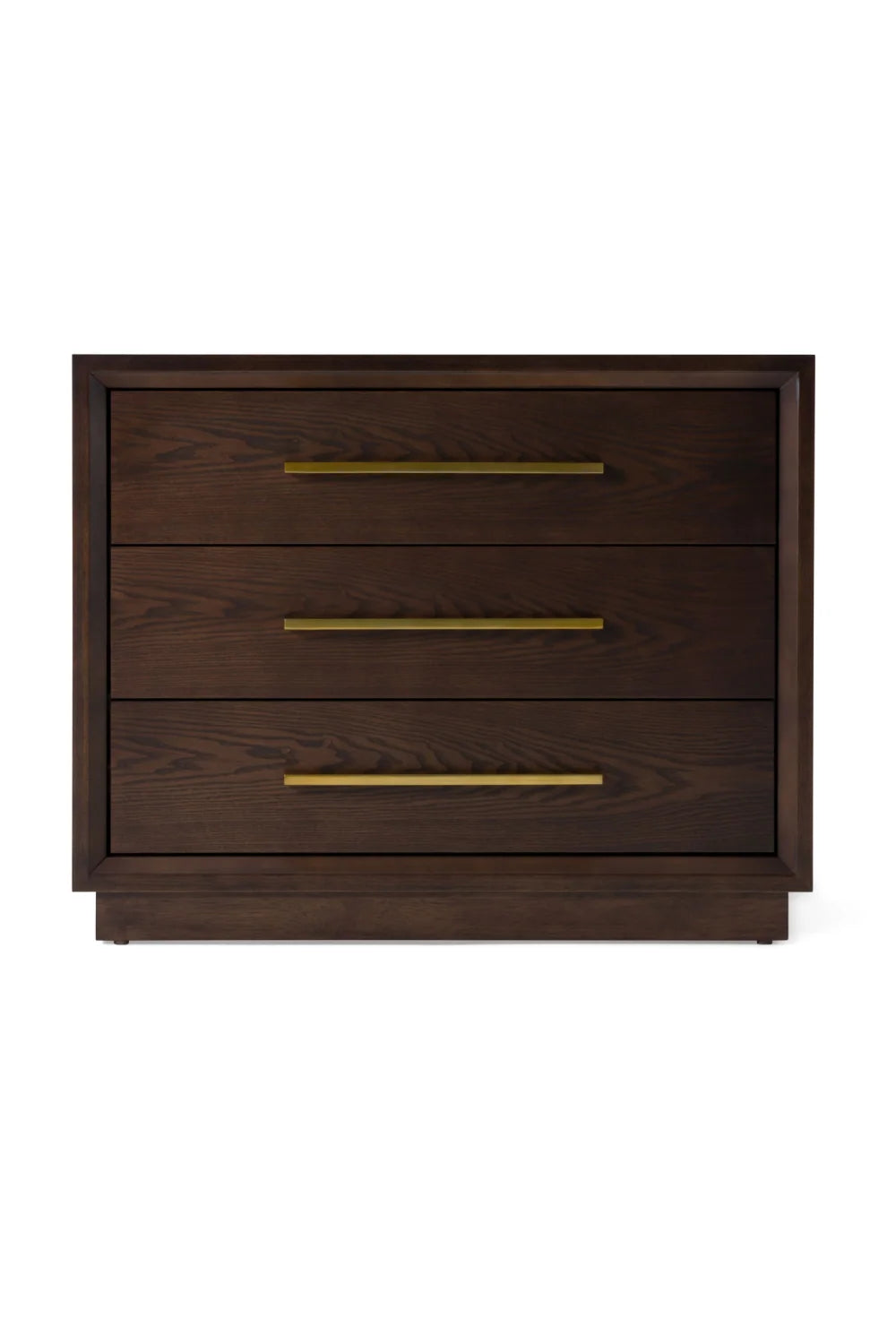Luxury Modern Manhattan 3-Drawer Nightstand European Style for Villa