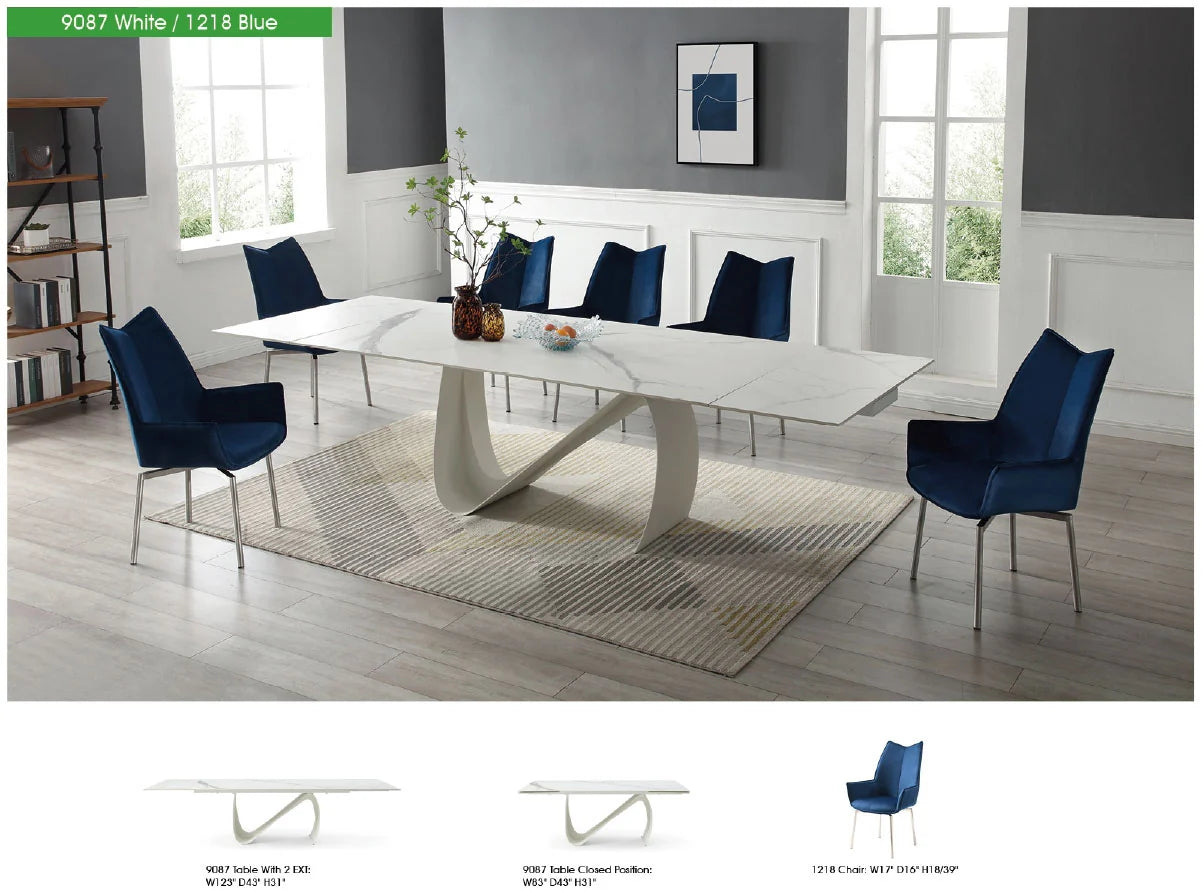 Luxury Modern Marceline Dining Table European Style for Villa