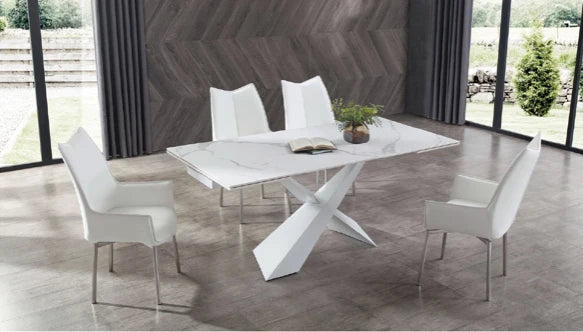 Luxury Modern Marcella Dining Table European Style for Villa