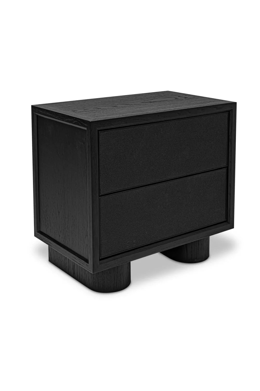 Luxury Modern Marcelle Shagreen Nightstand European Style for Villa
