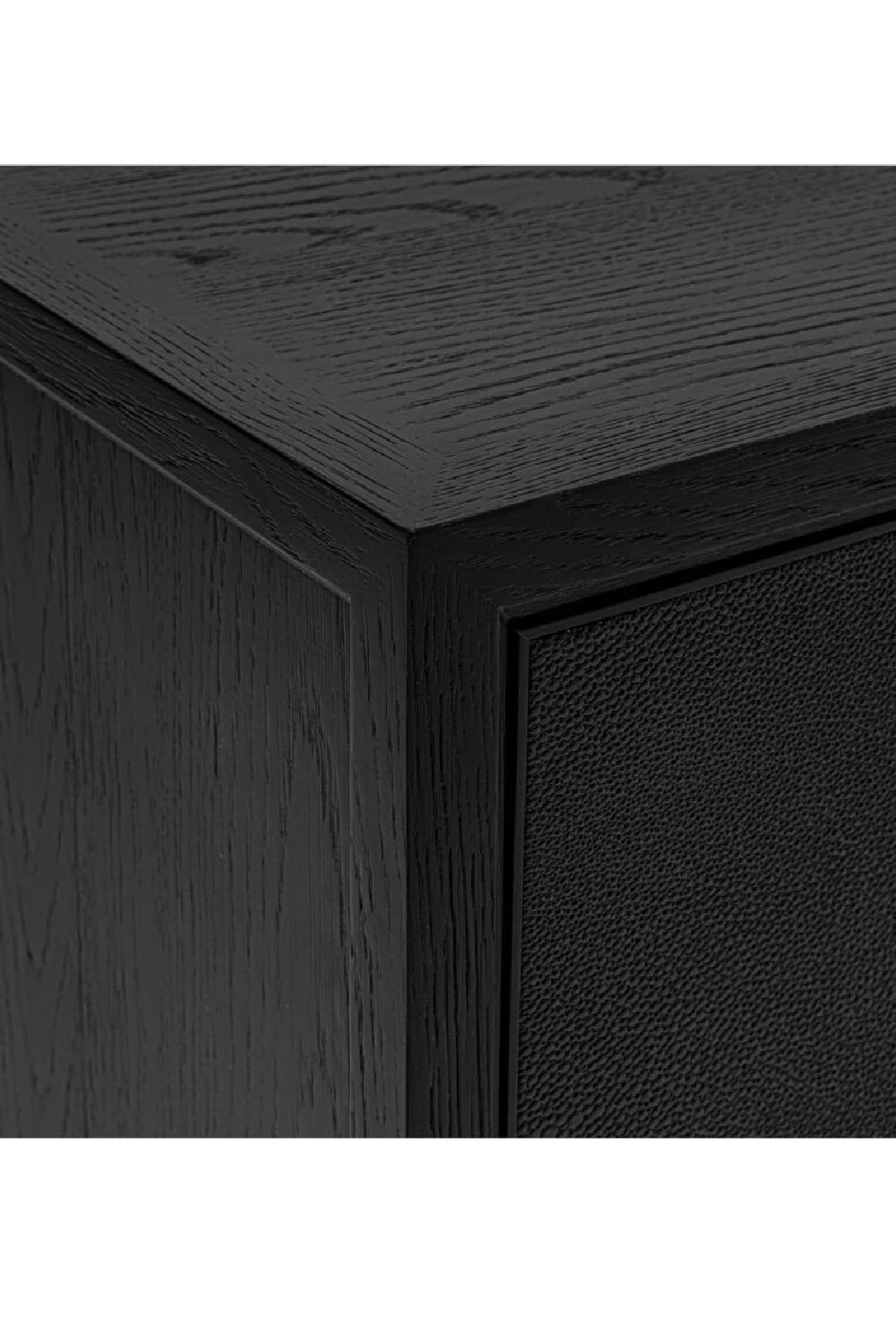 Luxury Modern Marcelle Shagreen Nightstand European Style for Villa