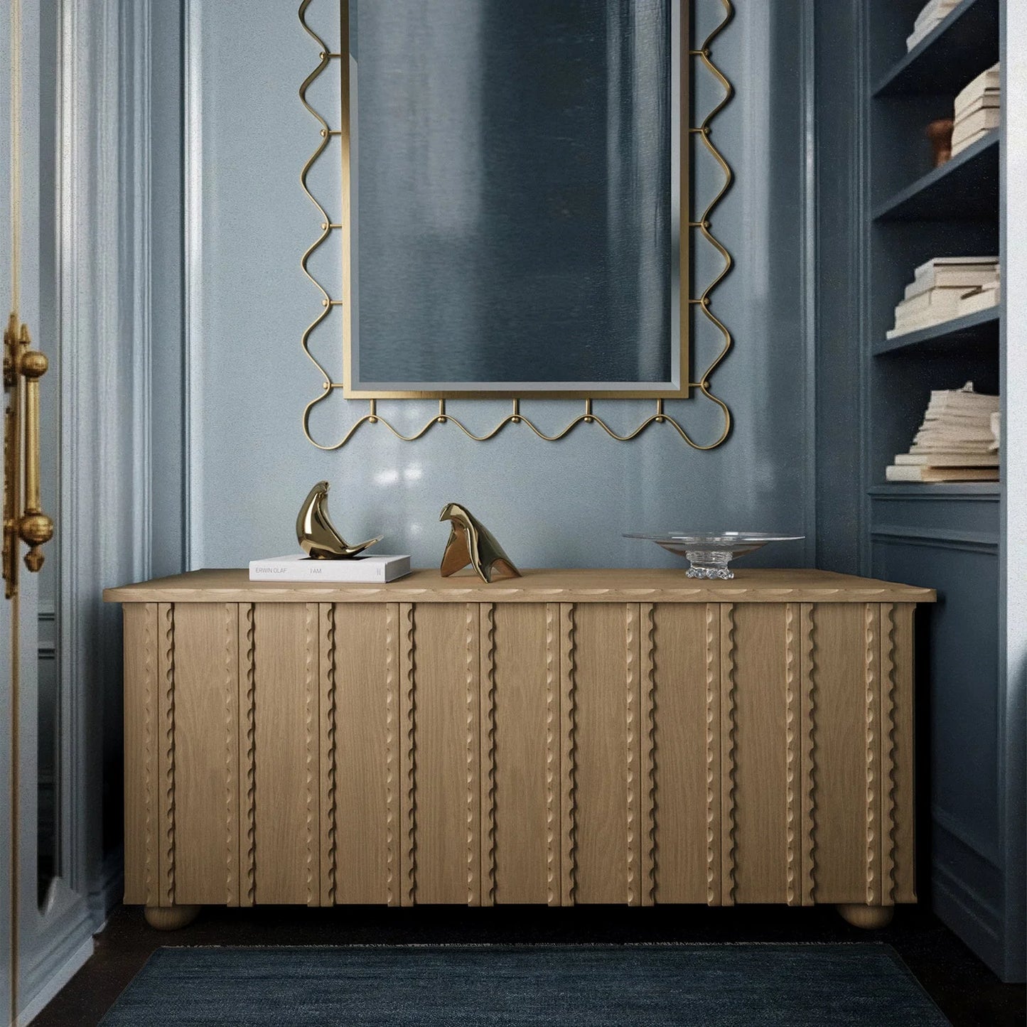 Luxury Modern Marchand Cabinet European Style for Villa