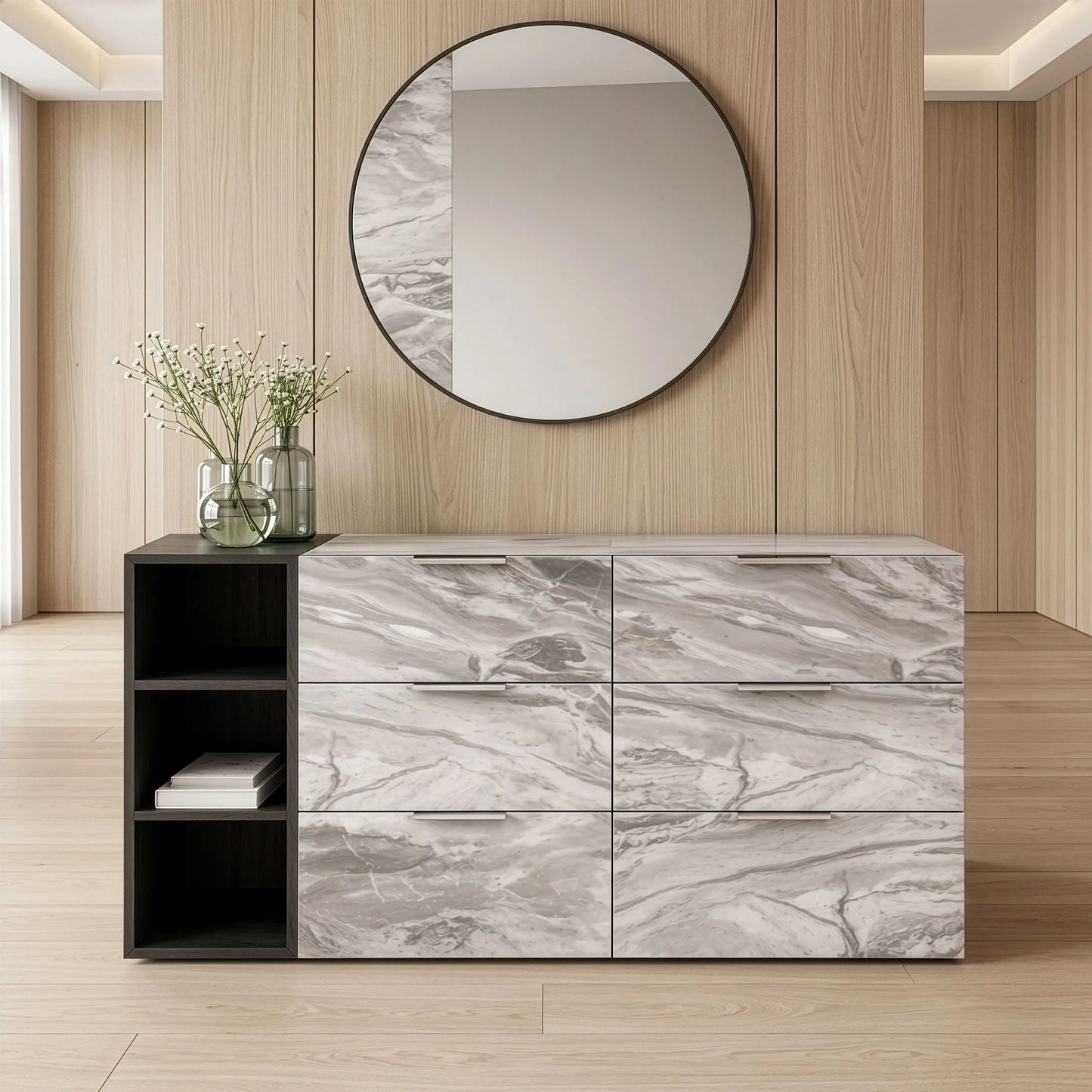 Luxury Modern Mariana Bedroom Set European Style for Villa