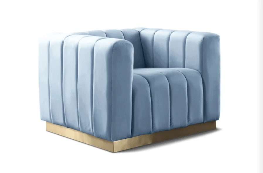 Luxury Modern Marlo Accent Chair European Style for Villa