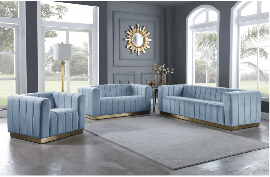 Luxury Modern Marlo Accent Chair European Style for Villa