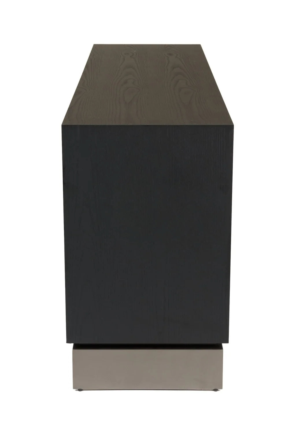 Luxury Modern Matte Black Ash 6-Drawer Dresser European Style for Villa