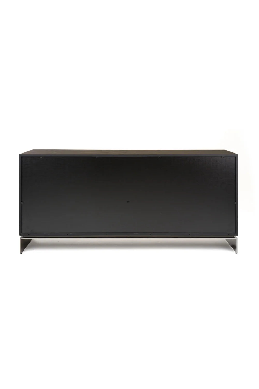 Luxury Modern Matte Black Ash 6-Drawer Dresser European Style for Villa
