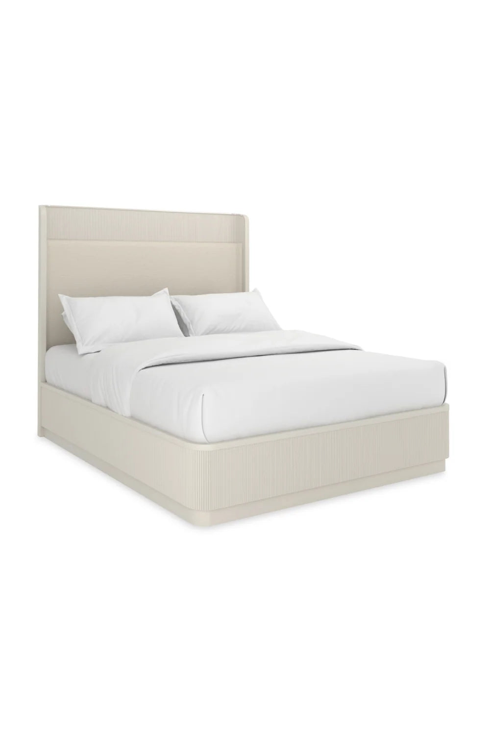 Luxury Modern Matte Pearl Bed European Style for Villa