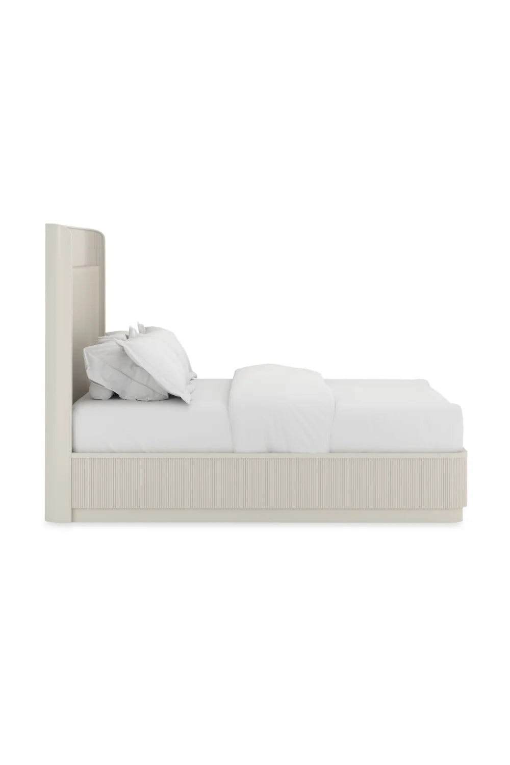 Luxury Modern Matte Pearl Bed European Style for Villa