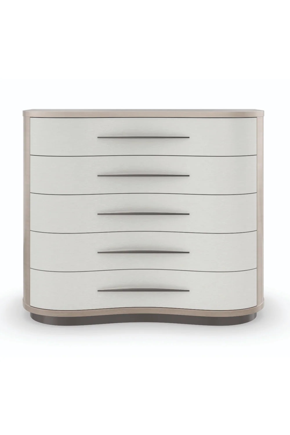Luxury Modern Meandrous Curved Dresser European Style for Villa