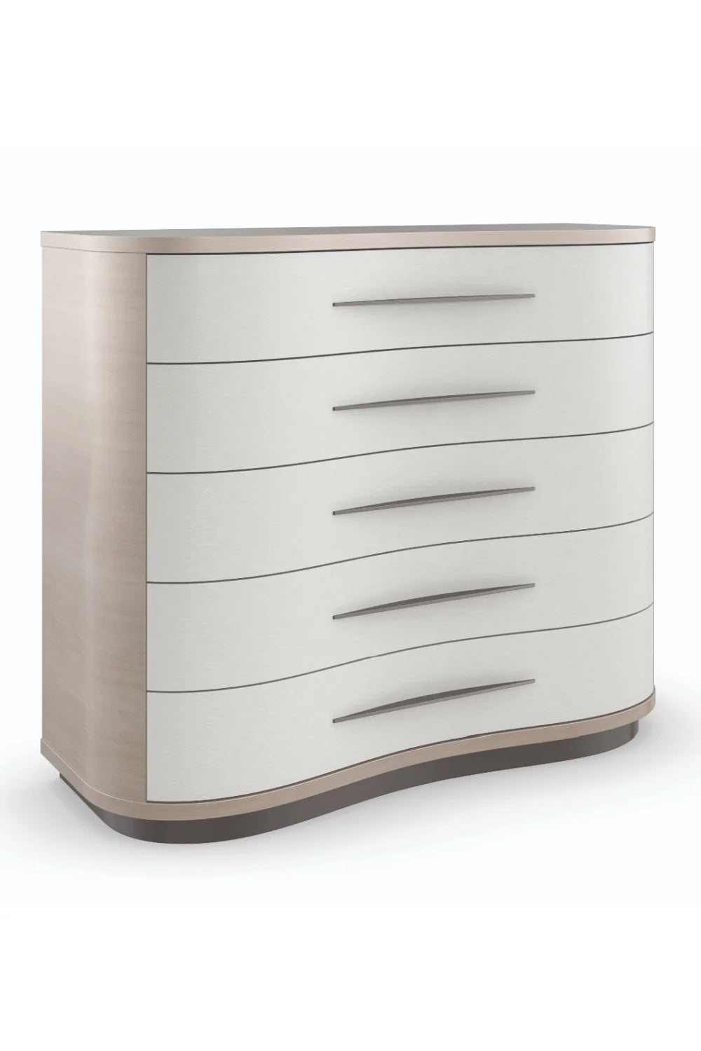 Luxury Modern Meandrous Curved Dresser European Style for Villa