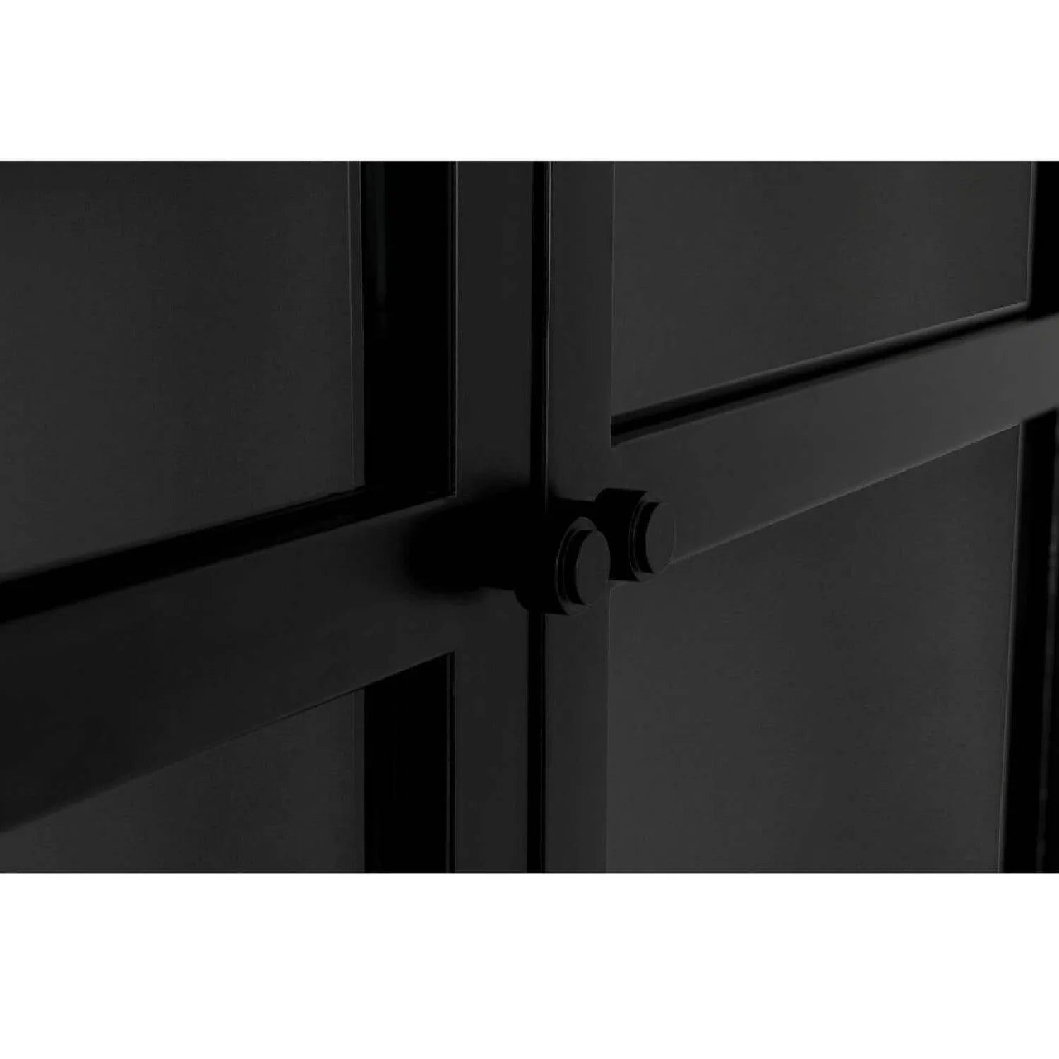 Luxury Modern Metal 4-Door Cabinet European Style for Villa
