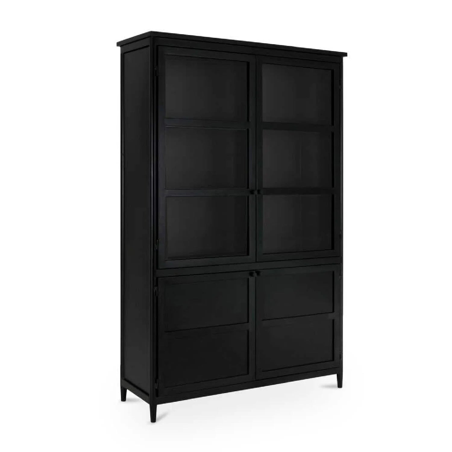 Luxury Modern Metal 4-Door Cabinet European Style for Villa