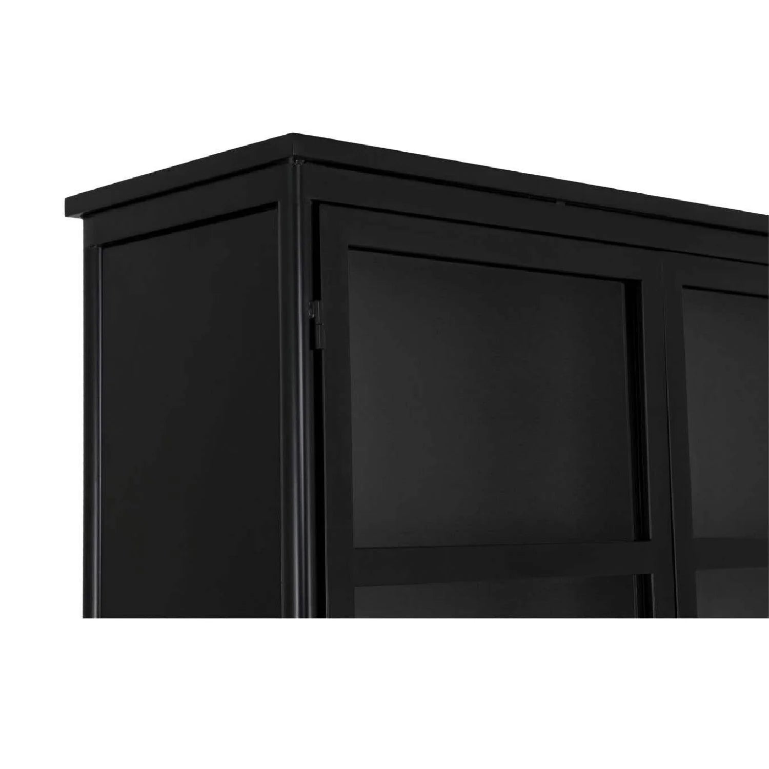 Luxury Modern Metal 4-Door Cabinet European Style for Villa