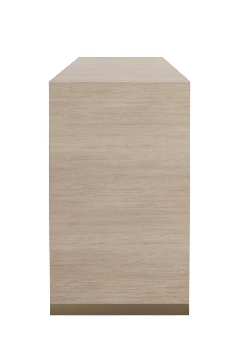 Luxury Modern Metallic Leaf Dresser European Style for Villa