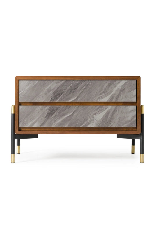 Luxury Modern Metcalf Nightstand European Style for Villa