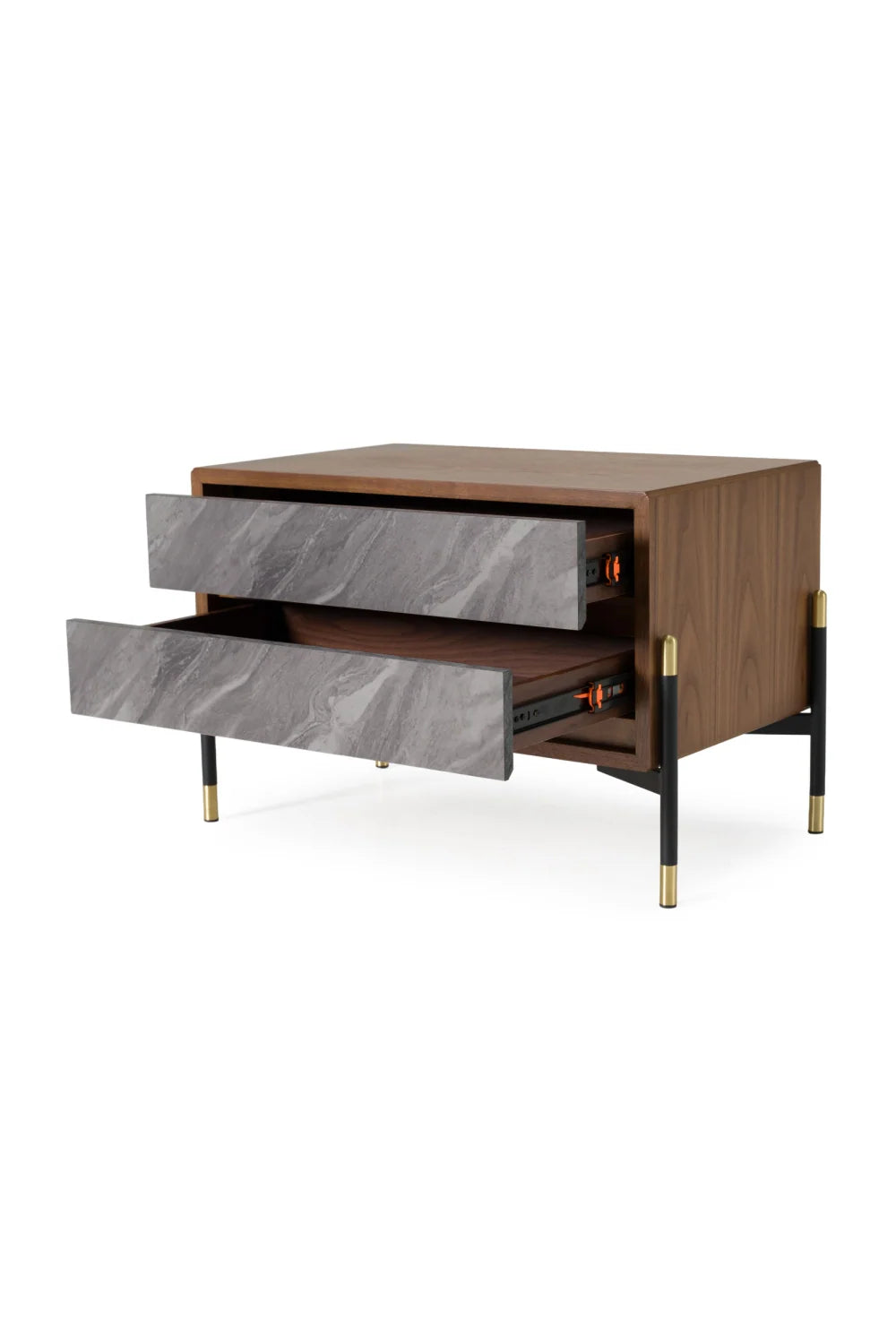 Luxury Modern Metcalf Nightstand European Style for Villa