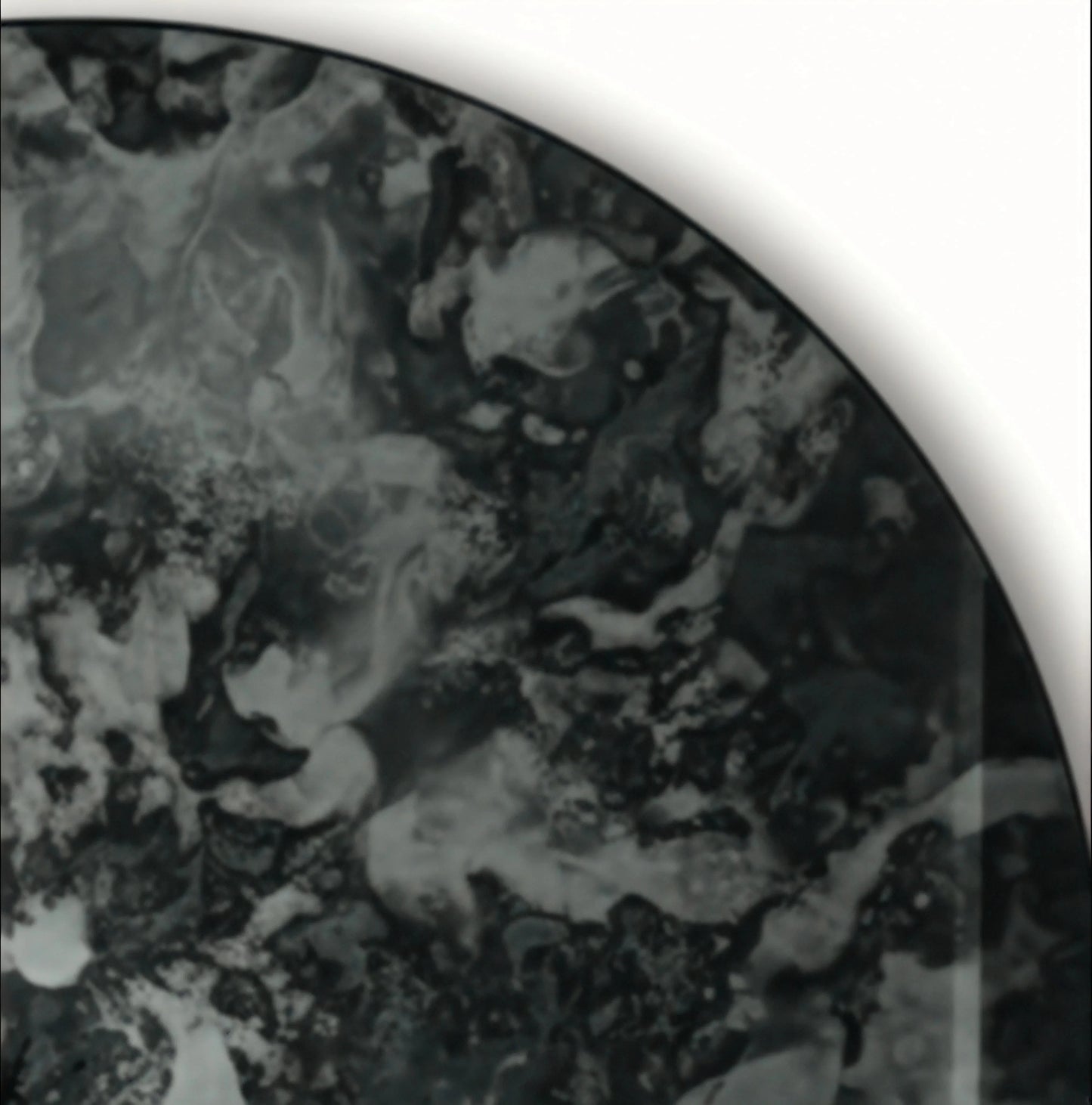 Luxury Modern Midnight Strata Mirror European Style for Villa