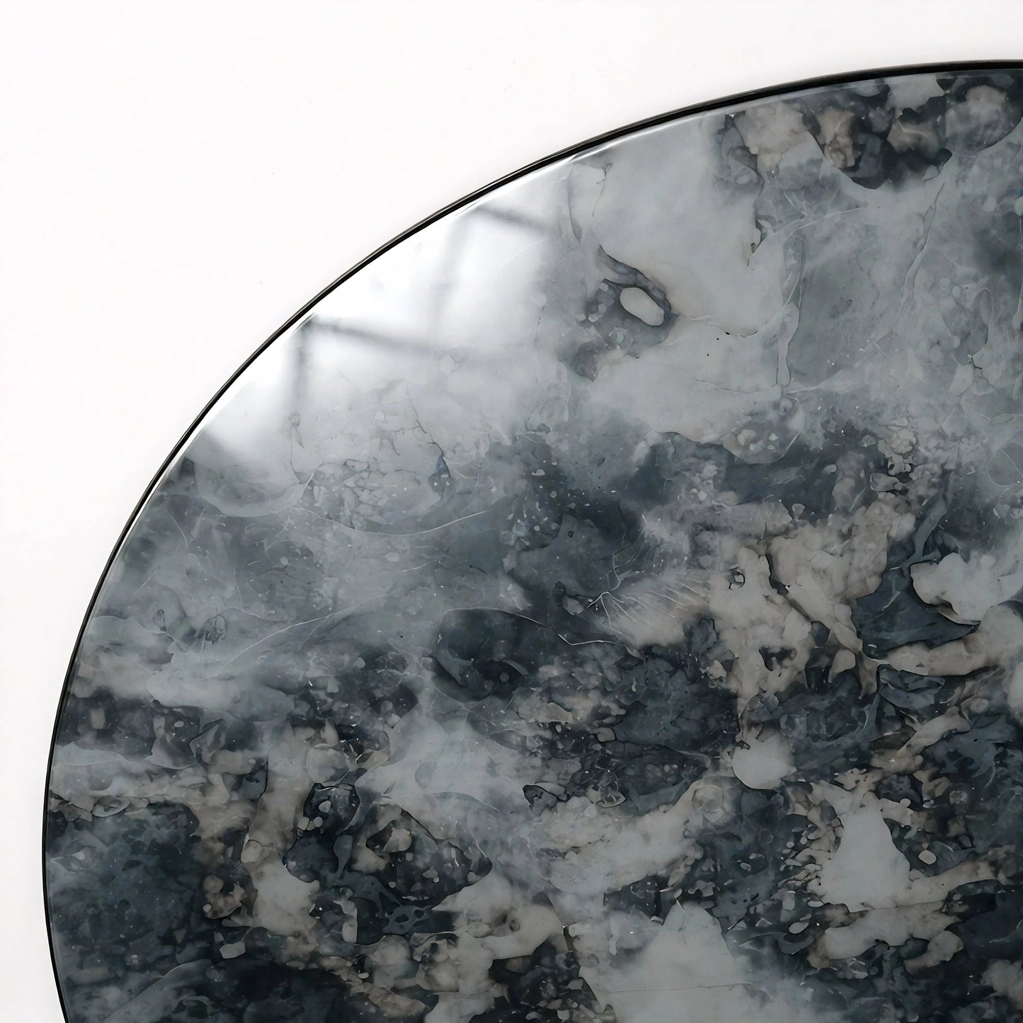 Luxury Modern Midnight Strata Mirror European Style for Villa