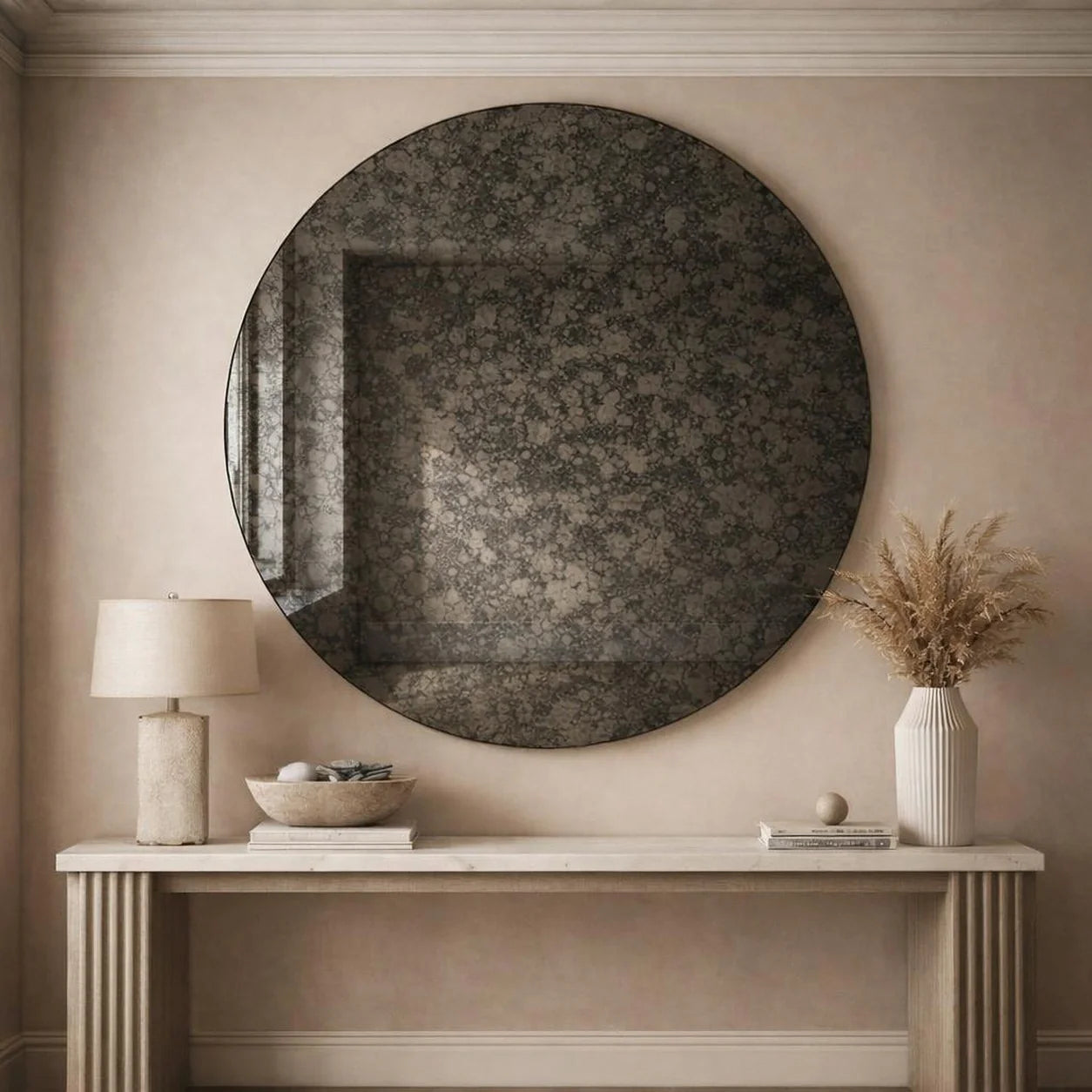 Luxury Modern Midnight Strata Mirror European Style for Villa
