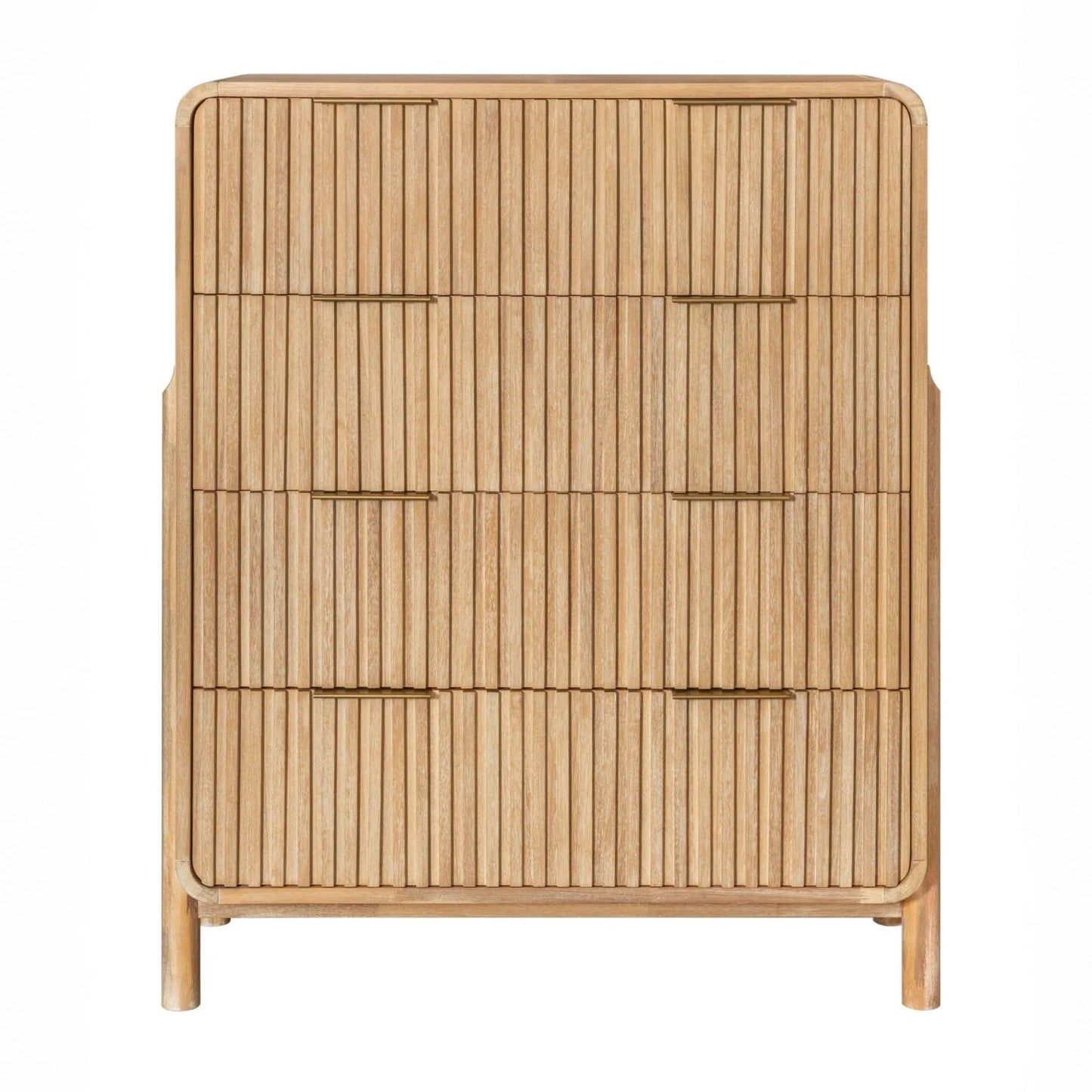 Luxury Modern Mikala 4-Drawer Chest European Style for Villa