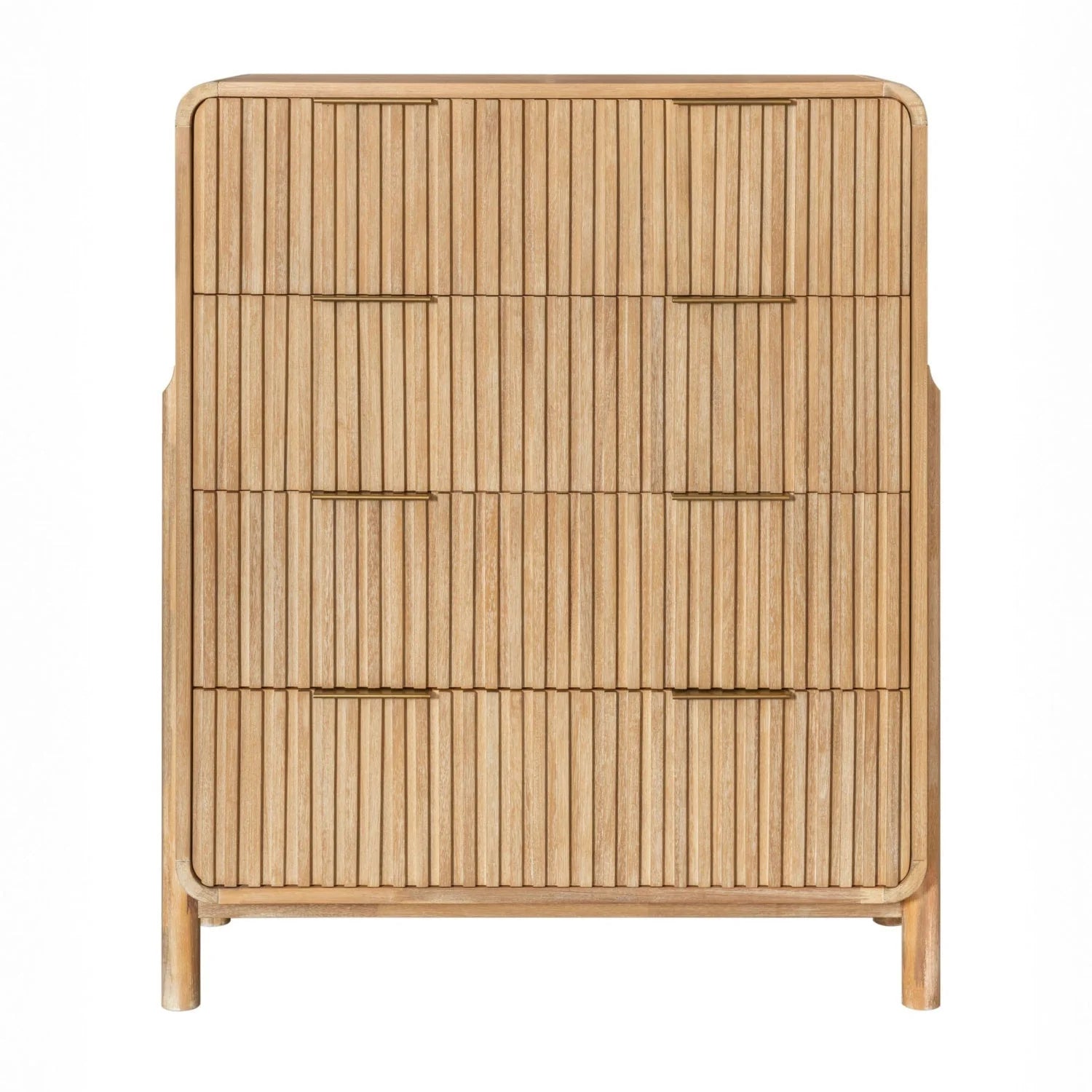 Luxury Modern Mikala 4-Drawer Chest European Style for Villa