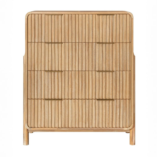 Luxury Modern Mikala 4-Drawer Chest European Style for Villa