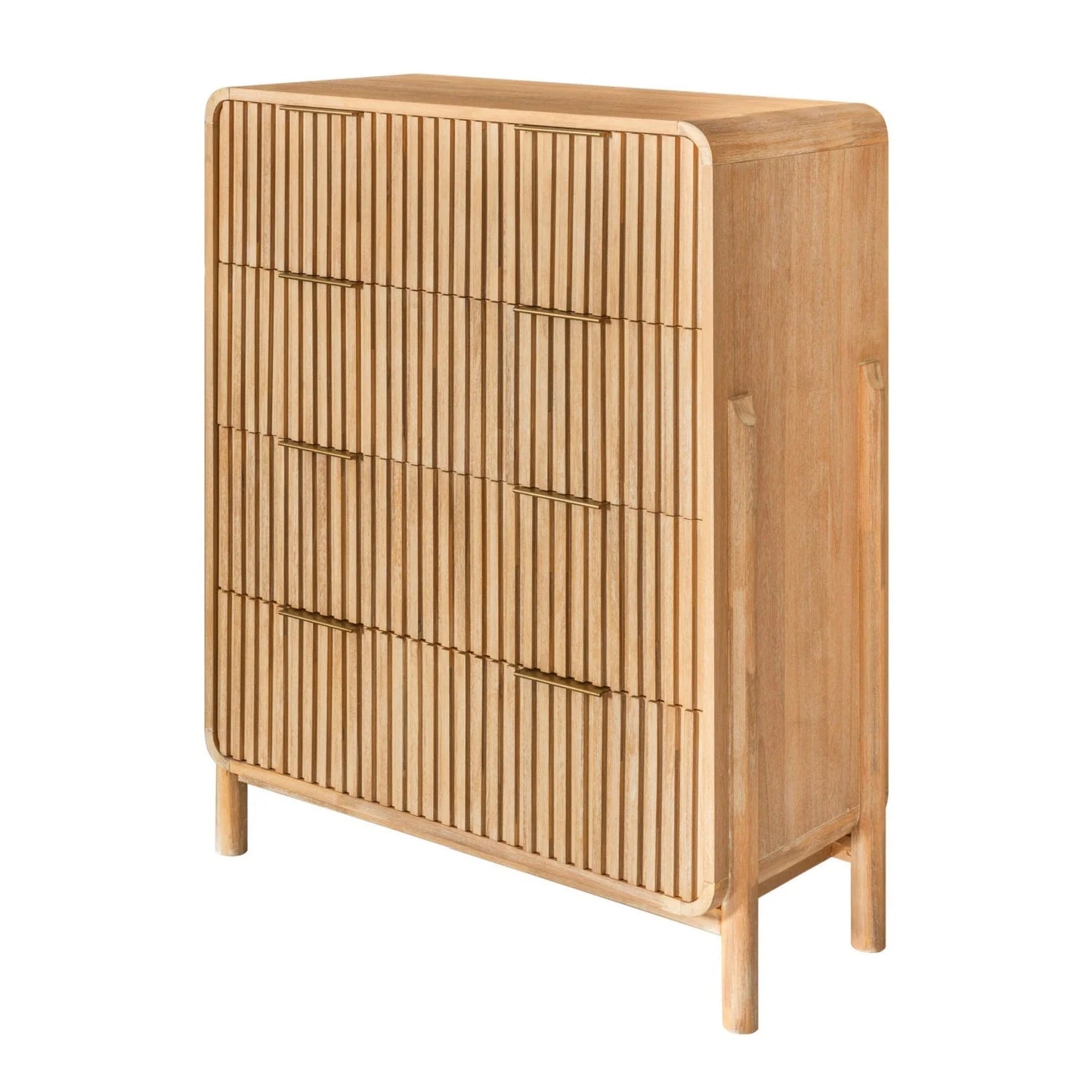Luxury Modern Mikala 4-Drawer Chest European Style for Villa