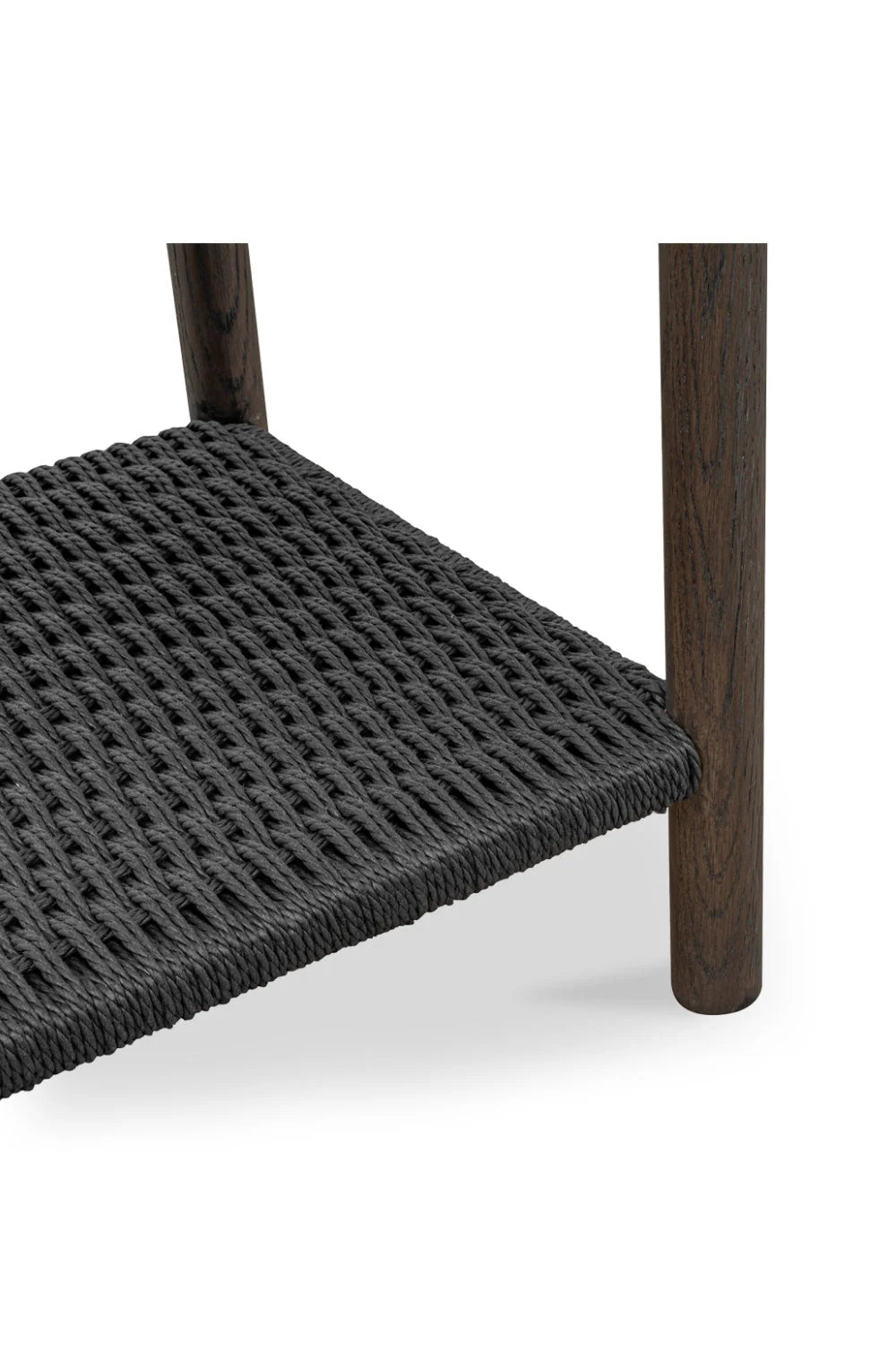 Luxury Modern Millie Woven Rope Nightstand European Style for Villa