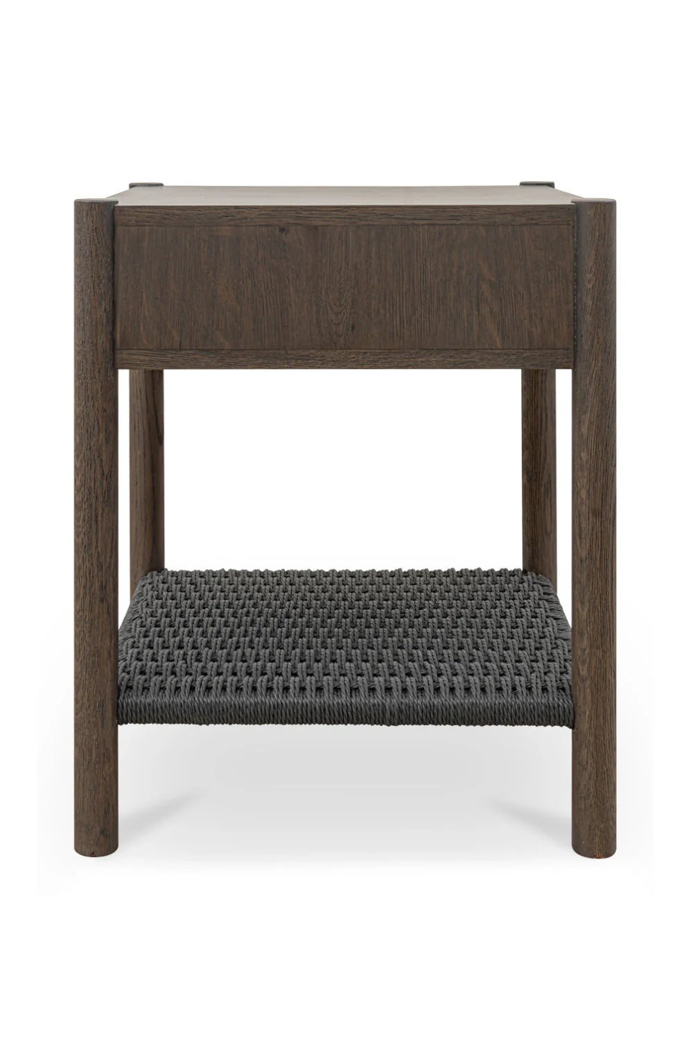 Luxury Modern Millie Woven Rope Nightstand European Style for Villa