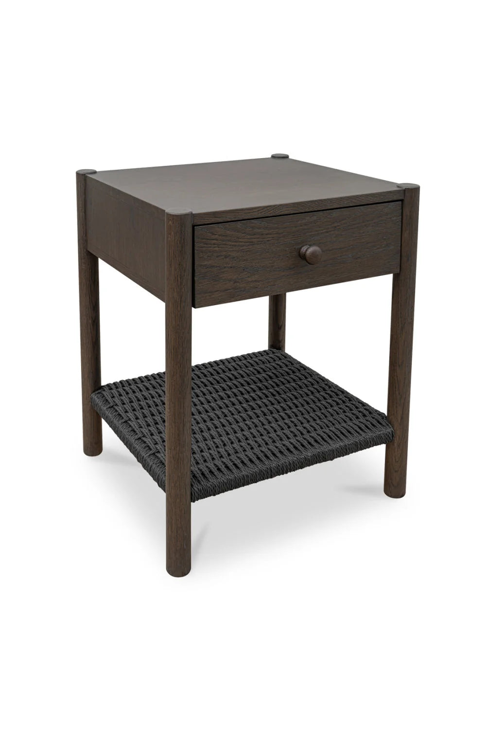 Luxury Modern Millie Woven Rope Nightstand European Style for Villa