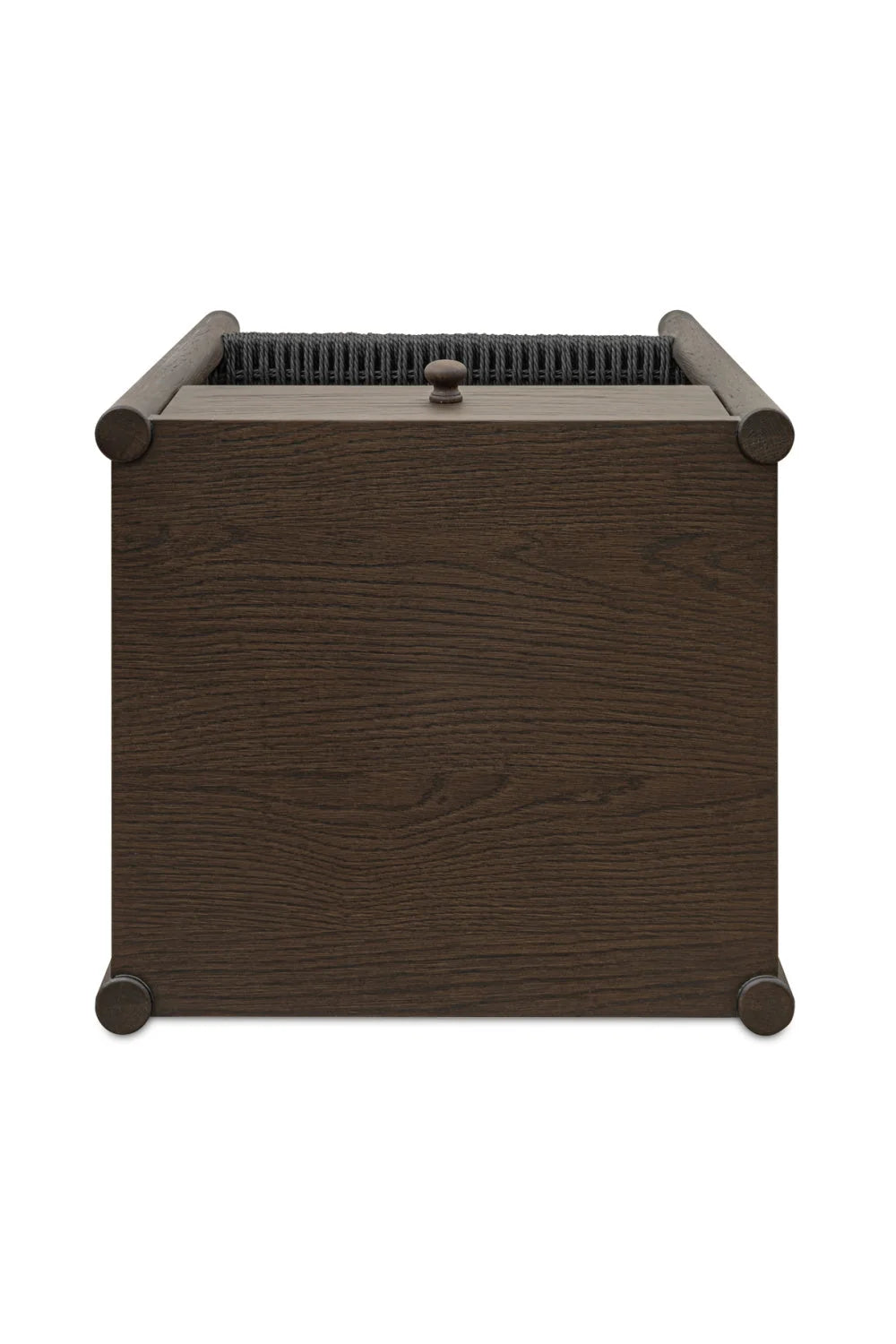 Luxury Modern Millie Woven Rope Nightstand European Style for Villa