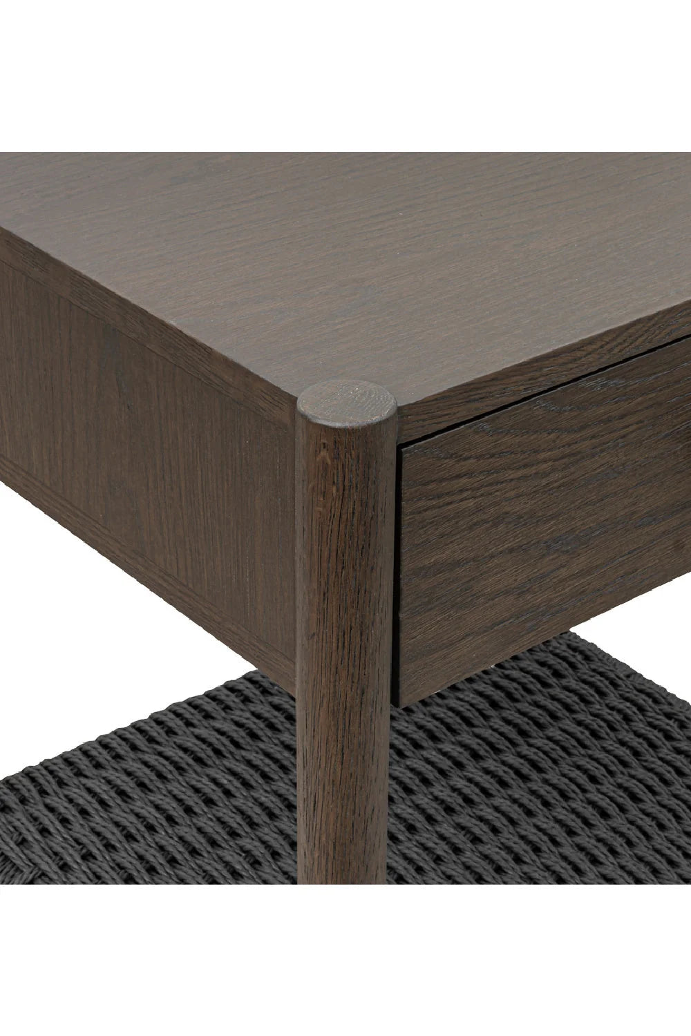 Luxury Modern Millie Woven Rope Nightstand European Style for Villa