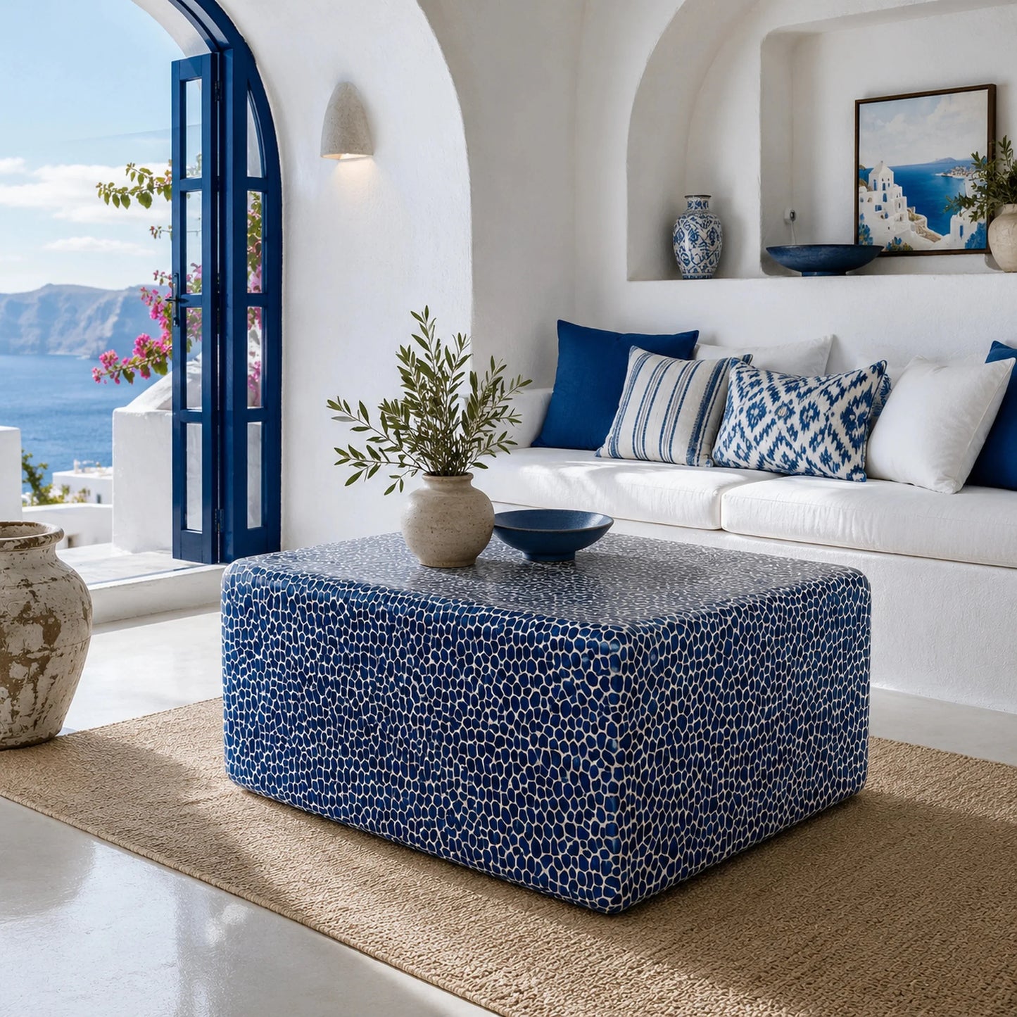 Luxury Modern Milos Coffee Table European Style for Villa